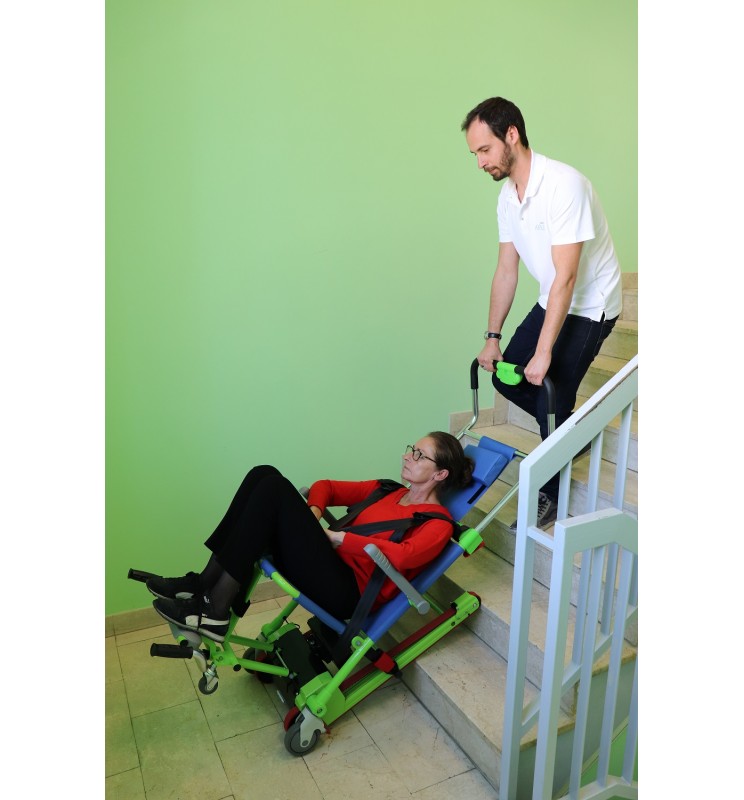 Chaise d'évacuation Excel par escalier pour handicapés, pmr